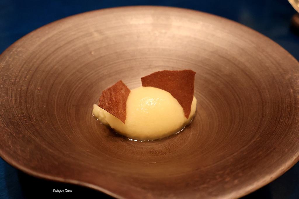 Silks Place Tainan Infinity citrus grapefruit sorbet