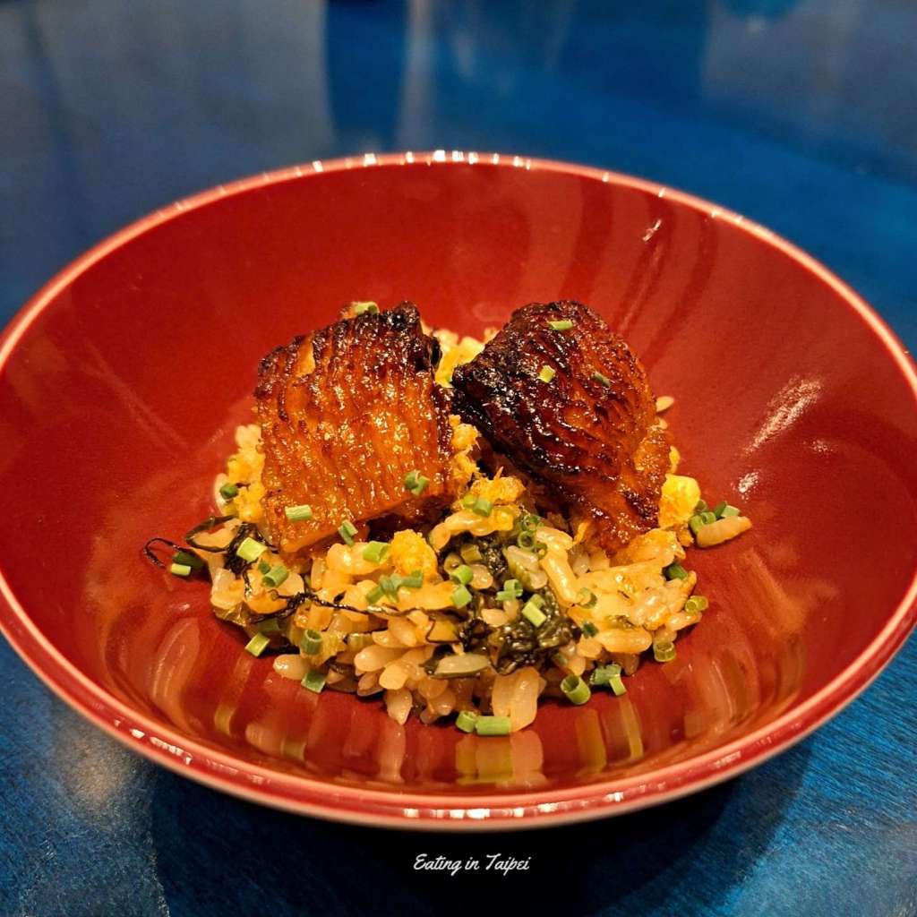 Silks Place Tainan Infinity Tainan white eel mustard greens