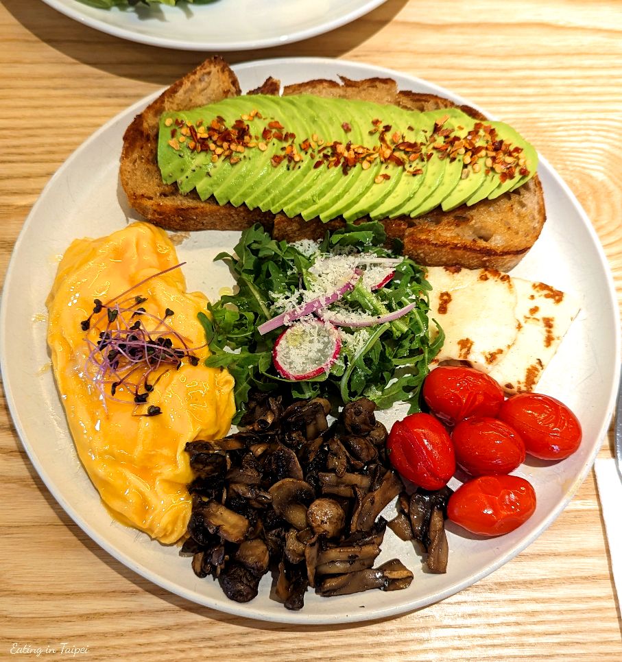 The Antipodean Specialty Coffee avocado breakfast plate